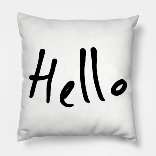 Hello Pillow