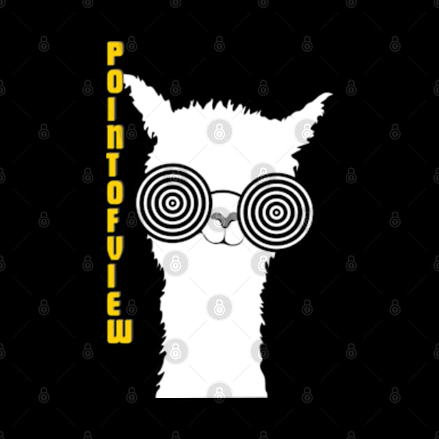 Point Of View Llama Style Illustrasyon Art by Rabbit Ink