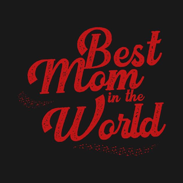 VINTAGE RETRO BEST MOM IN THE WORLD FLASH GIFT IDEA by Chameleon Living