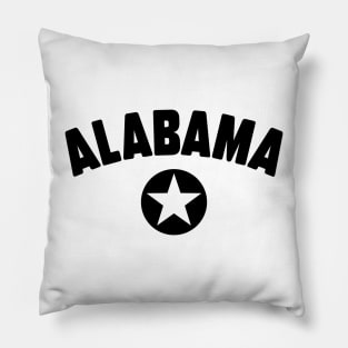 State of Alabama Pillow