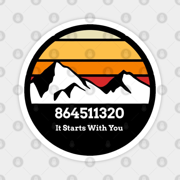 864511320 Mountain Peaks Magnet by aaallsmiles