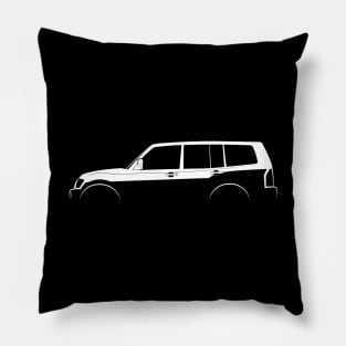 Mitsubishi Pajero 5-Door (1999) Silhouette Pillow