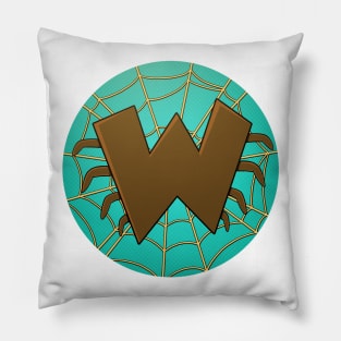 W is for wall climbing Pillow