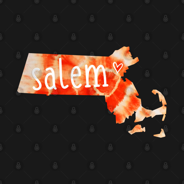 Discover Tie Dye Salem Massachusetts - Salem - T-Shirt