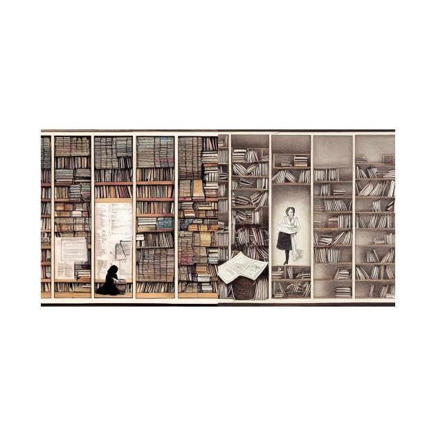 Bookshelves by JonHerrera