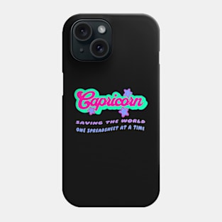 Capricorn Zodiac Sassy Snarky Birthday Phone Case