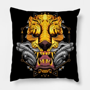 tiger mask Pillow