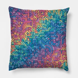 Colourful Chaos Pillow