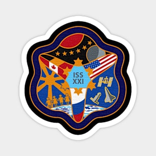 Black Panther Art - NASA Space Badge 77 Magnet