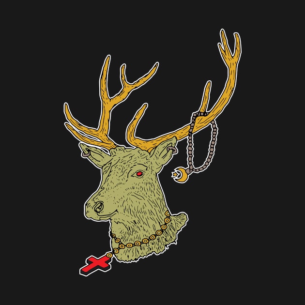 Deer Religion by kalemstudio