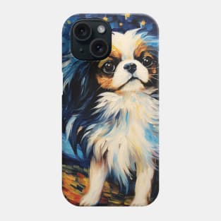 Japanese Chin Night Phone Case