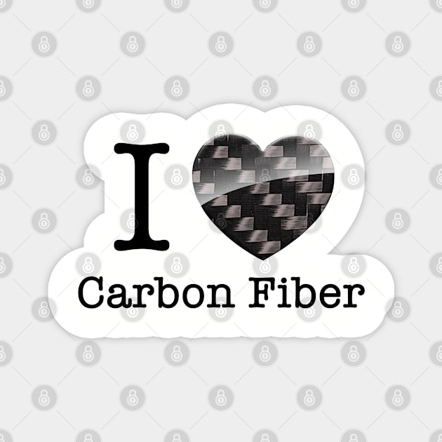 I love Carbon Fiber Magnet by CoolCarVideos