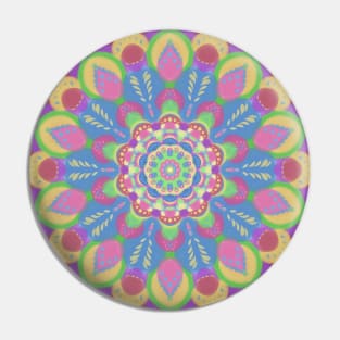 Colorful mandala Pin