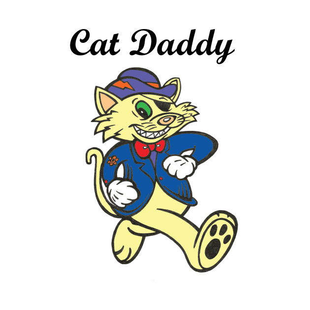 Cat Daddy by Russ Farris Art