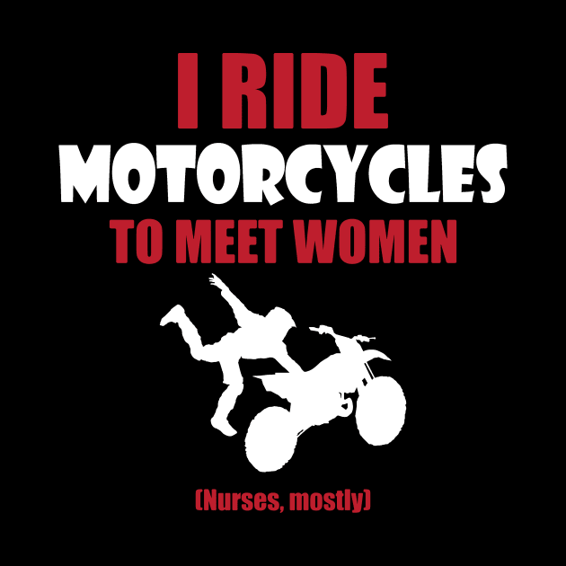 Ride motorcycles to meet woman by nektarinchen