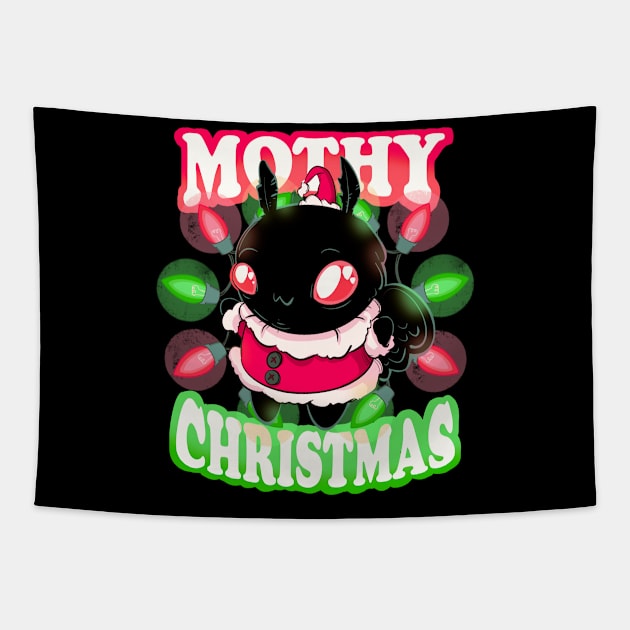 Mothy Christmas Tapestry by LVBart