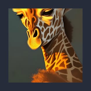 Unusual faced giraffe T-Shirt