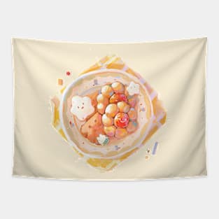 Happy Breakfast Tapestry