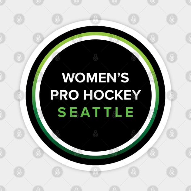 Women's Pro Hockey Seattle Logo Magnet by Womens Pro Hockey Seattle