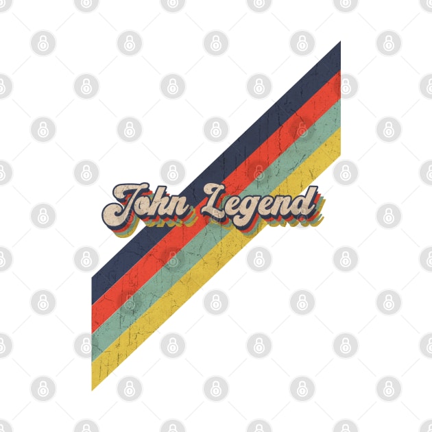 retro vintage color John Legend by HarryMarket