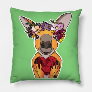 Kangaroo Heart Pillow