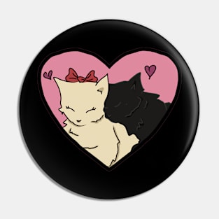 couple of cats Pin