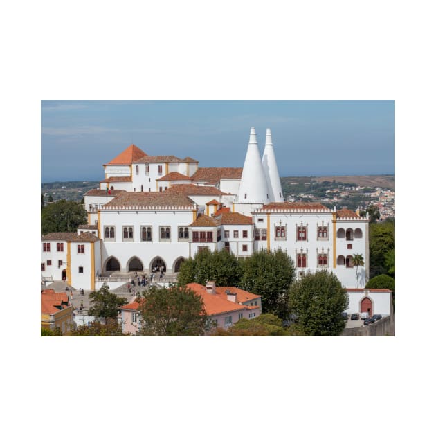 National Palace, Palacio National de Sintra, Sintra, Portugal, Europe by Kruegerfoto