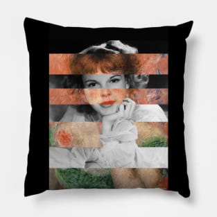 Renoir Jeanne Samary in a low necked dress and Judy Garland Pillow