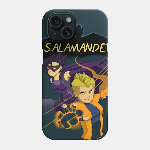 Salamander Design 3 Phone Case by SaintBree