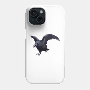 flying crow friend Phone Case