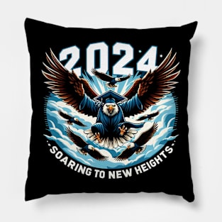 SOARING TO NEW HEIGHTS. - GRADUATION DAY CELEBRATION Pillow