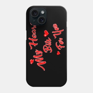 My Heart Bits For You Valentines Day 8 Bit Art Phone Case