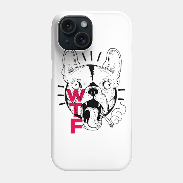 WTF Dog Phone Case by Bolverkr