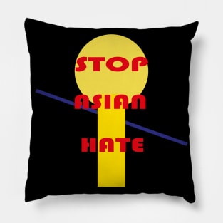 stop asian hate Pillow