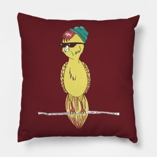 Fuck yeah bird Pillow