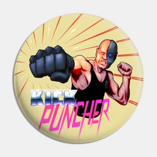 Kick Puncher (on lighter colors) Pin