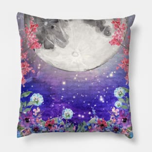 Midnight Garden Pillow