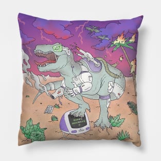 Cyber Rex Pillow