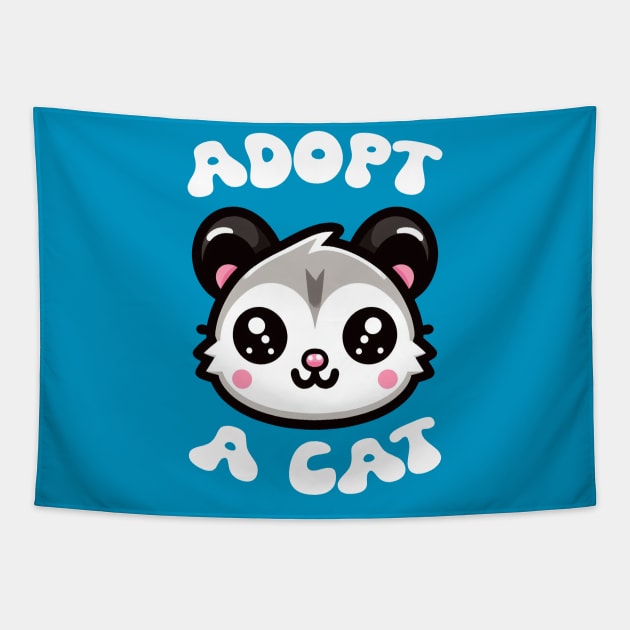 Adopt A Cat Tapestry by massima