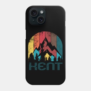 Retro City of Kent T Shirt for Men Women and Kids Phone Case