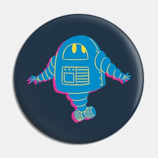 Blue Robo Pin