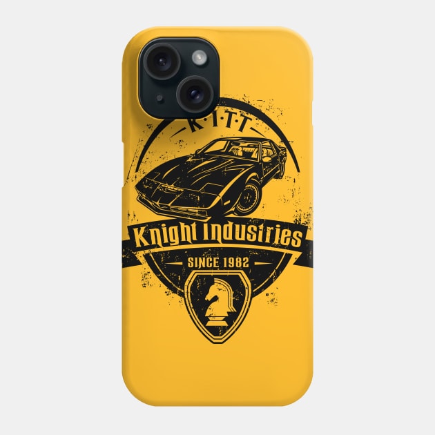 Knight Industries KITT since 1982 Phone Case by Alema Art