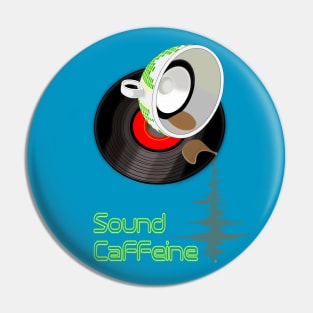 Sound caffeine Pin