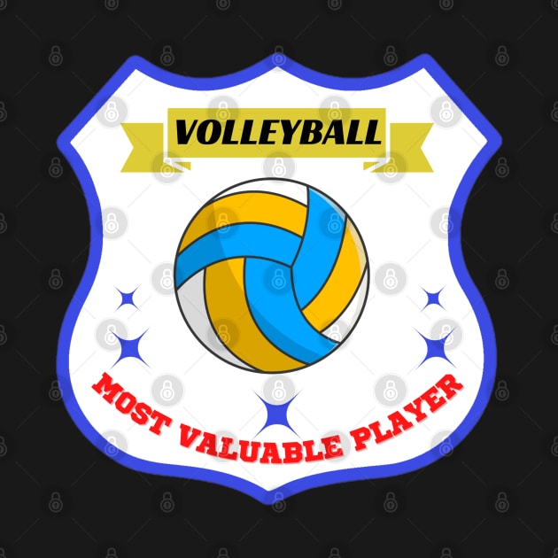 most valuable player volleyball by Aspectartworks
