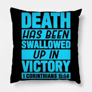 1 Corinthians 15:54 Pillow