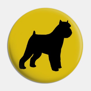 Brussels Griffon Silhouette Pin