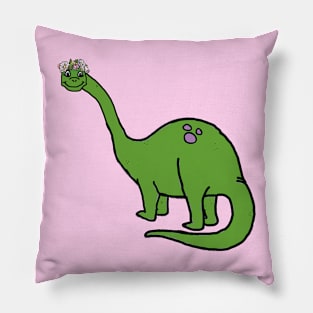 Basic-saurus Pillow