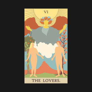 The Lovers Tarot Card T-Shirt