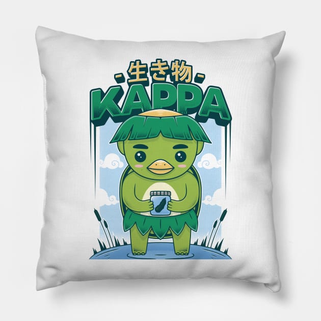 Kappa Pillow by Alundrart