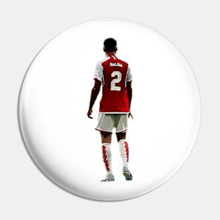 Back turned William Saliba Pin